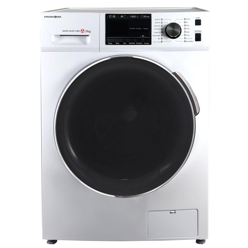 ماشین لباسشویی پاکشوما مدل TFB - 96404 ST ظرفیت 9 کیلوگرم