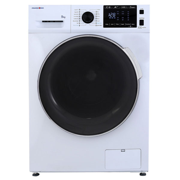 ماشین لباسشویی پاکشوما مدل TFB - 96401 WT ظرفیت 9 کیلوگرم