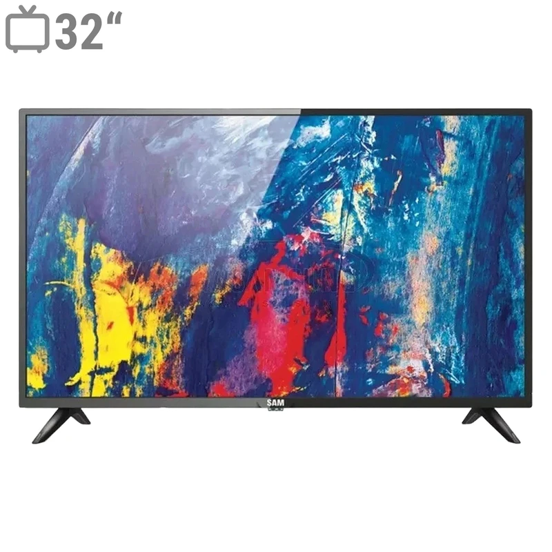 تلویزیون سام الکترونیک سایز 32 اینچ مدل UA32T4500TH مشکی  گارانتی ۲۴ ماهه سام سرویس  